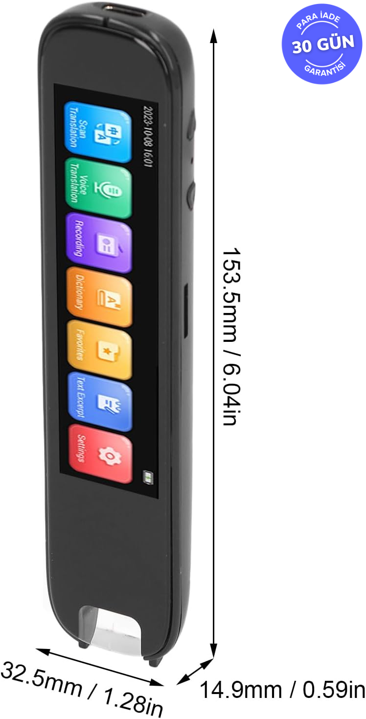 ZappyVibe İnternetli Elektronik Çeviri Kalem