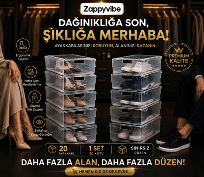 Zappyvibe: Ayakkabı Premium Düzen Sistemi