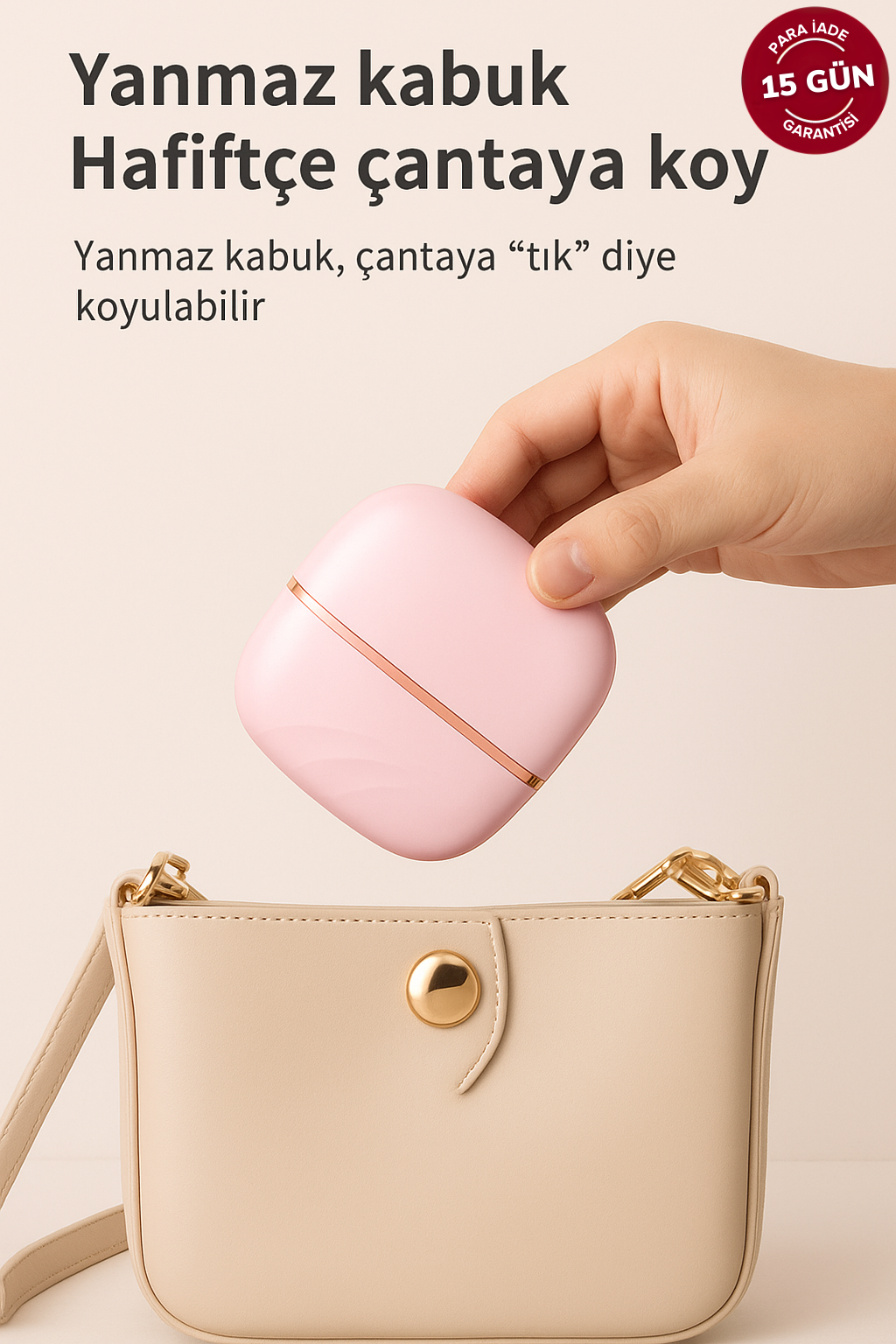 Zappyvibe Mini taşınabilir kablosuz saç düzleştirici elektrikli maşa