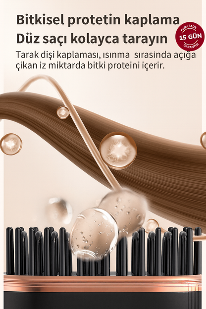 Zappyvibe Mini taşınabilir kablosuz saç düzleştirici elektrikli maşa