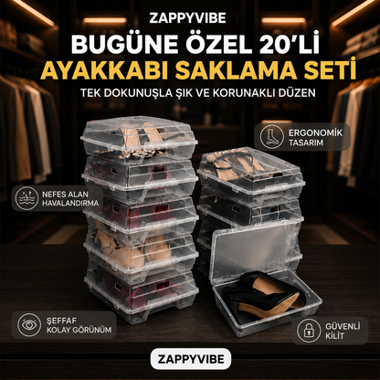 Zappyvibe: Ayakkabı Premium Düzen Sistemi