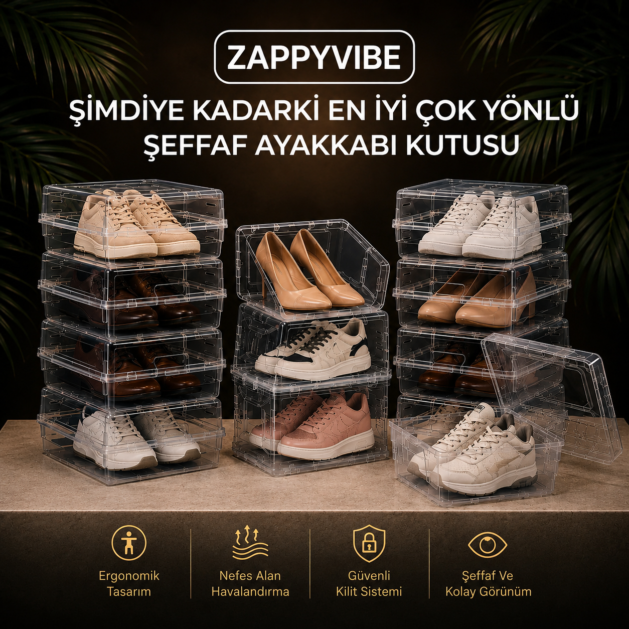 Zappyvibe: Ayakkabı Premium Düzen Sistemi