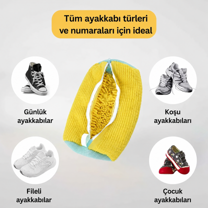 Zappyvibe® Ayakkabı Yıkama Çantası