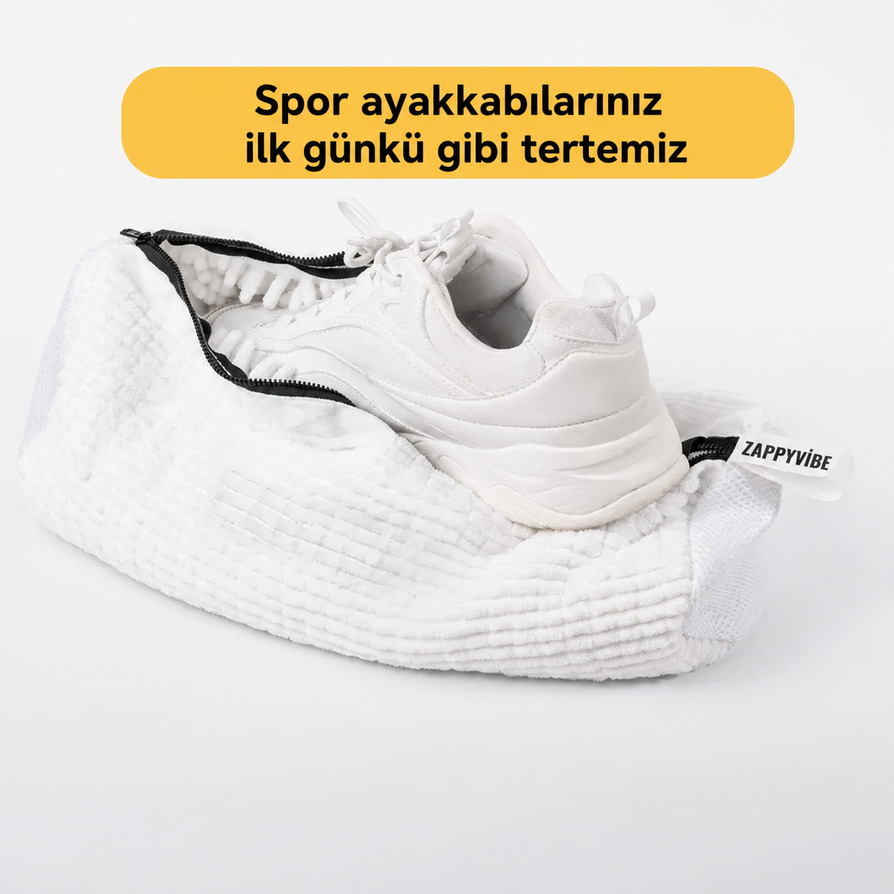 Zappyvibe® Ayakkabı Yıkama Çantası