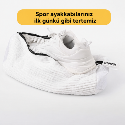 Zappyvibe® Ayakkabı Yıkama Çantası